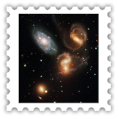 A Stephan-kvintett klcsnhat galaxisa