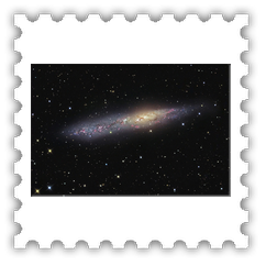 az NGC 55 jel irregulris galaxis